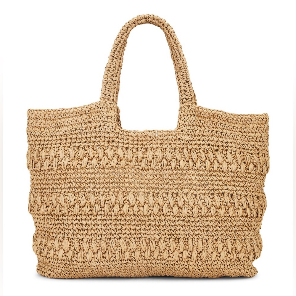 l*space Braided Straw Tote in Natural